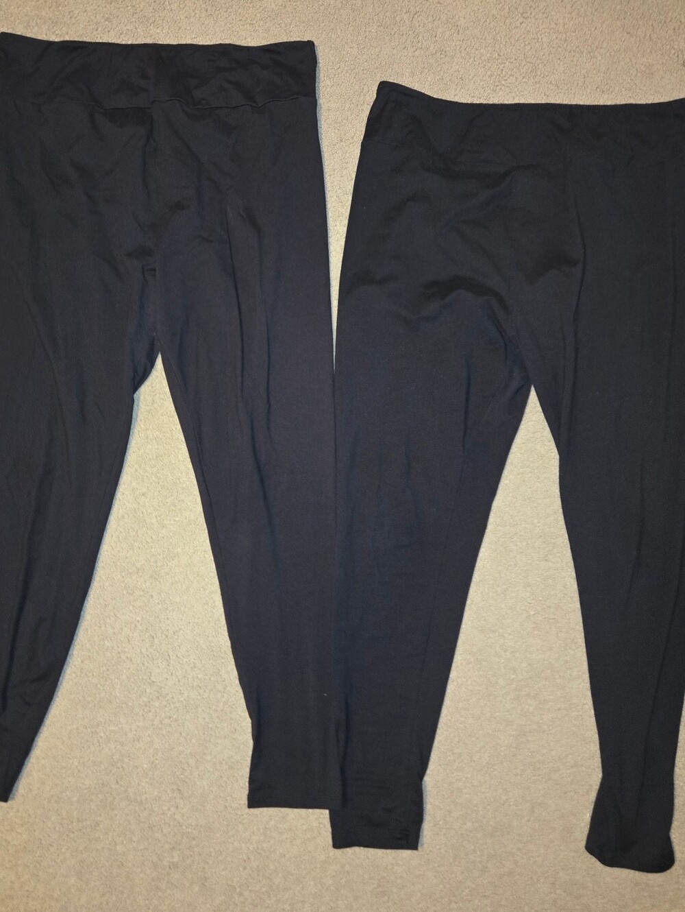 Lularoe Tc2 Black Leggings